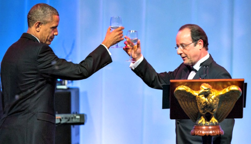 Obama et Hollande. l’amitié franco américaine en 5 photos