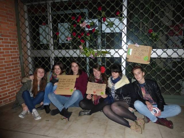 Toulouse. Les jeunes écolos manifestent devant la FNSEA