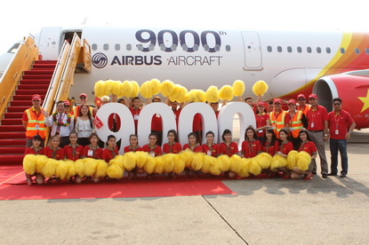 Airbus livre son 9000e avion