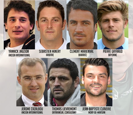 Jauzion et Cazalbou ambassadeurs de la ligue rugby