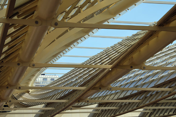 Les structures métalliques de la maison de l&rsquo;architecture de Toulouse