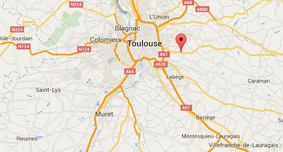 Toulouse. incendie ZA Ribaute à Quint