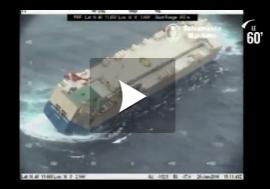 Le cargo Modern express remorqué avec succès