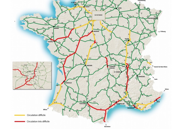 Sur la route des vacances, conseils de circulation depuis Toulouse