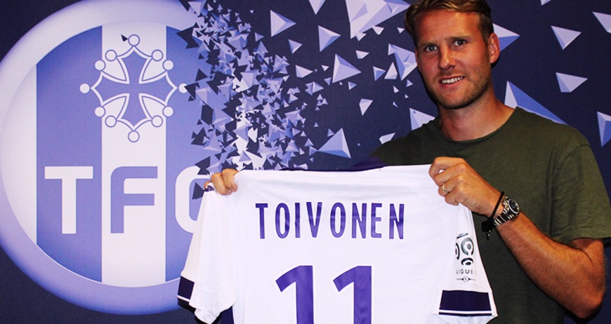 Ola Toivonen au Toulouse Football Club - officiel