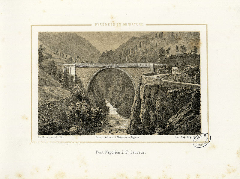 Luz Saint Sauveur. un cadavre découvert au pied du pont Napoléon