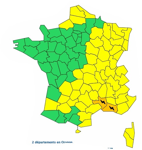 Orages Tarn Gers Tarn Et Garonne Et Aude Places En Alerte Meteo