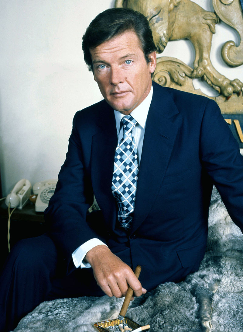 Roger Moore. le Saint, Amicalement Votre, James Bond, itinéraire d'une étoile