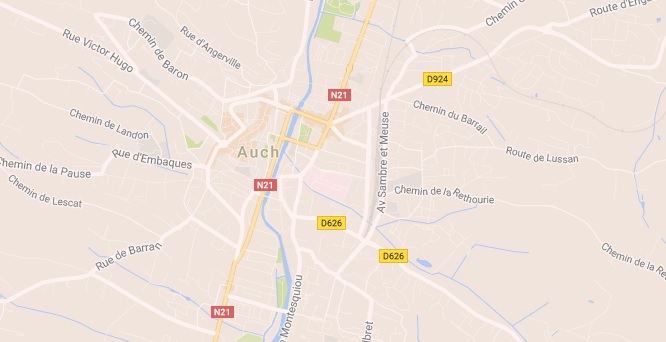 Auch. difficultés de circulation avec la manifestation des producteurs de Canard