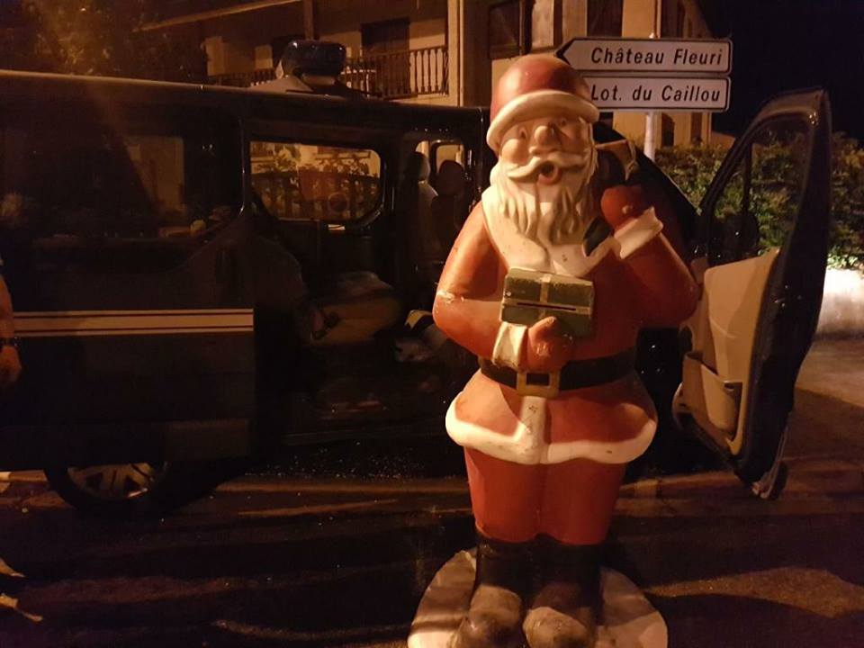 Insolite. Un Père Noël volé lors des fêtes de Vic Fezensac