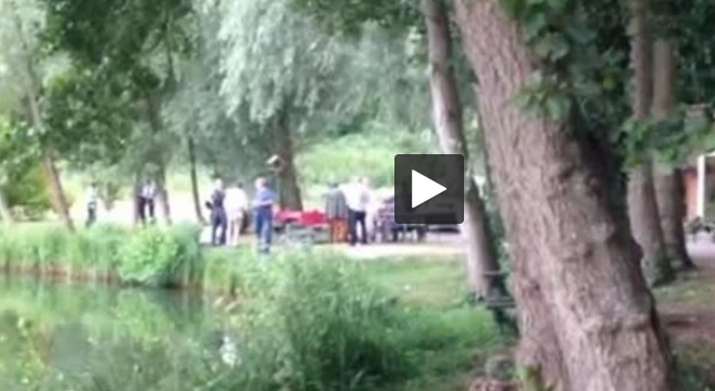 Oise. un hélicoptère se crashe dans un étang, pas de victime