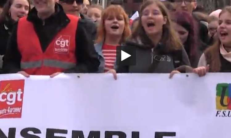 Toulouse. La manifestation des lycéens s’essouffle ce mardi