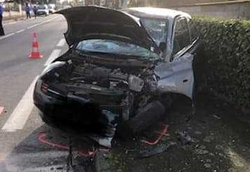 Saint Orens accident conductrice ivre