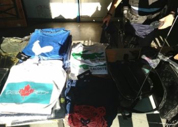 Adidas - Lacoste - Dior- Prada Kenzo Vuitton - saisies de contrefaçons au sud de Toulouse