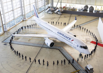 Premiers vols commerciaux pour l’Airbus A220-300 d’Air France