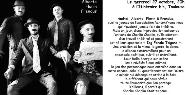 Théâtre "Iag Fonalo Tsigano" le mercredi 27 octobre, à l'Itinéraire bis, Toulouse