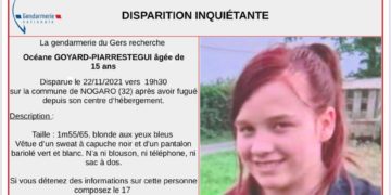 Nouvel appel à témoins après une fugue de mineure dans le Gers