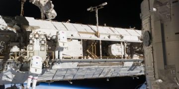 Depuis l'ISS, Thomas Pesquet publique une photo de Carcassonne