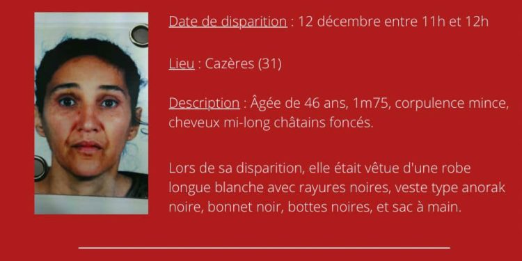 Disparition inquiétante à Cazères au Sud de Toulouse, appel à témoin de la gendarmerie