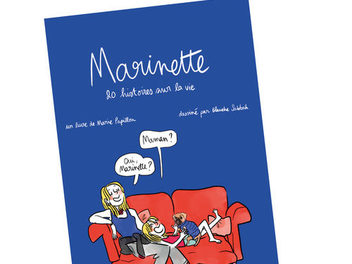 Blanche Sabbah illustratrice du livre Marinette en dédicace à Toulouse