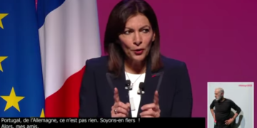 Anne Hidalgo meeting Perpignan