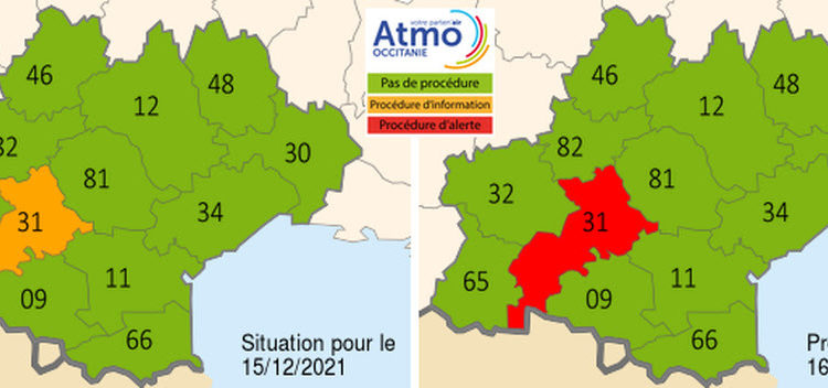 Alerte pollution aux particules fines à Toulouse et en Haute Garonne