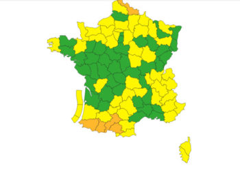 Météo France place 5 départements de la région Occitanie en alerte vigilance orange pour risque Crues Inondations.