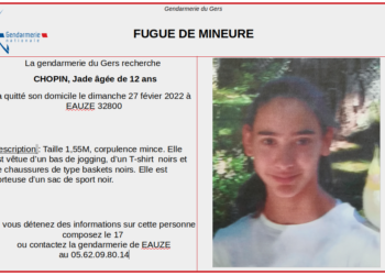 Gers - la gendarmerie lance un appel à recherche après la fugue de 2 adolescentes