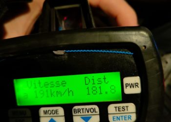 Au sud de Toulouse, il roulait à 100 km/h au dessus de la vitesse autorisée