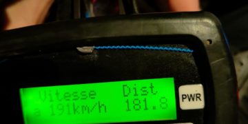 Au sud de Toulouse, il roulait à 100 km/h au dessus de la vitesse autorisée