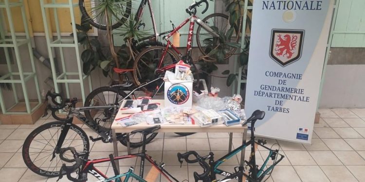 Tarbes - les gendarmes mettent fin à un trafic de produits dopants dans le cyclisme amateur
