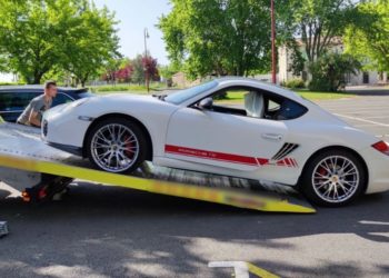 Tarn. un conducteur de Porsche contrôlé à Grande vitesse
