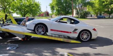 Tarn. un conducteur de Porsche contrôlé à Grande vitesse