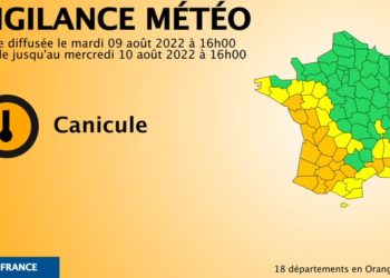 Canicule - Météo France place Toulouse et la Haute Garonne en alerte vigilance orange