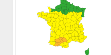 Orages Violents, Météo France élève l'alerte en vigilance orange à Toulouse et en Haute Garonne