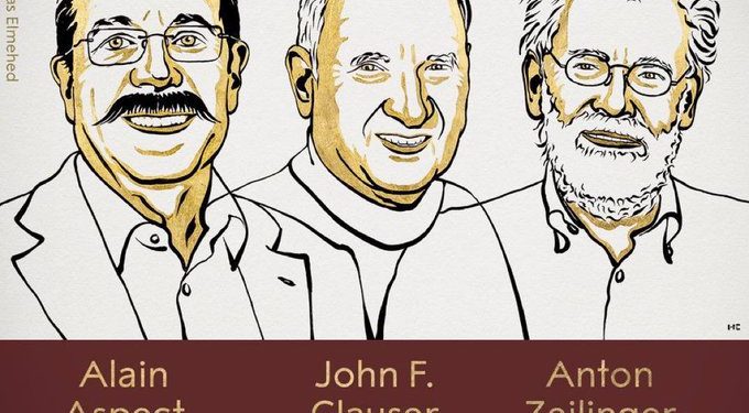 Le Français Alain Aspect prix Nobel de physique 2022