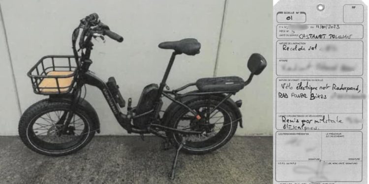 Toulouse - le voleur multirécidiviste se déplaçait en vélo électrique volé