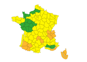 Gers et Hautes Pyrénées placés en alerte météo vigilance orange