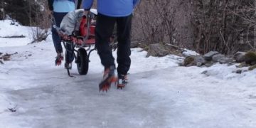 Deux chutes sur le sentier du Lac d'OO