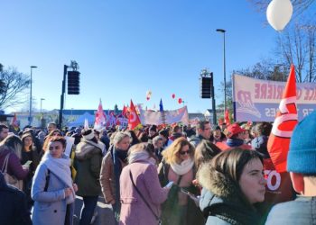 Encore 100 000 manifestants ce samedi matin à Toulouse contre la réforme des retraites