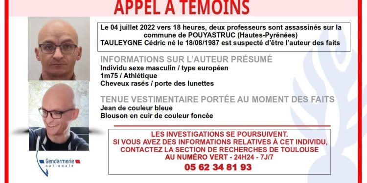 Double meurtre près de Tarbes, le corps retrouvé en Espagne est bien celui du suspect