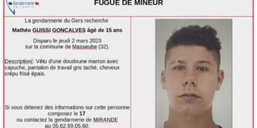 Avis de recherche à Toulouse après la disparition d'un adolescent de 15 ans