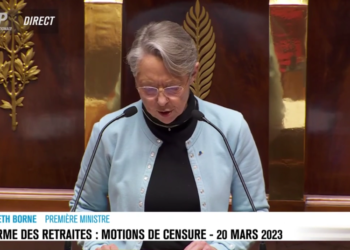 Vote de la motion de Censure : Borne reste Première ministre à 9 bulletins près
