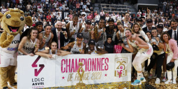 Lyon champion de France Ligue Féminine de Basket
