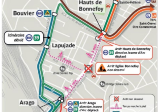 Toulouse, pourquoi la rue du Faubourg Bonnefoy sera fermée près de 9 mois