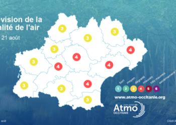 La pollution de l'air s'aggrave ce lundi à Toulouse