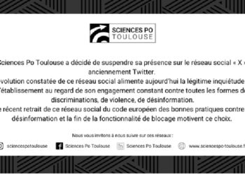 Pourquoi Sciences Po Toulouse quitte X ex réseau Twitter