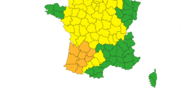 Orages Violents, 9 départements du sud ouest en alerte vigilance orange
