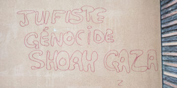 Un tag antisémite en plein centre ville de Tarbes