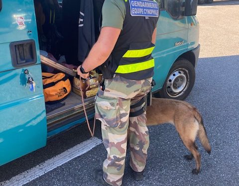 Coup de filet anti drogue à sur l'Autoroute A64 Toulouse Bayonne secteur Tarbes Ouest